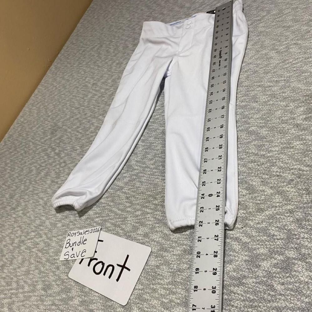 Champro white softball pants NWT girls L (waist 25"-27"). SKU-C119#baseball